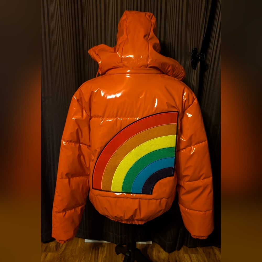 6ix9ine x Niki Minaj-Trollz Puffer Jacket & pants (Orange) Both Size XL NEW
